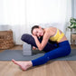 Sol Living Yoga Bolster Pillow Rectangular Meditation Cushion Cotton Meditation Accessories for Restorative Yoga Meditation Pillow Yoga Pillow Firm Body Pillow Bolster Pillow for Legs Removable Cover