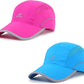 Running Hat Mesh Sports Cap Lightweight Quick Drying Runner Cap for Men Women