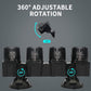 Upettools 12680 GPH Wave Maker Aquarium Circulation Pump - 4-Head Powerful Submersible Powerhead for Fresh & Saltwater Tanks (180-300 Gallons) with Adjustable Flow - Black