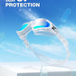 ZIONOR G1 Lite Swim Goggles with Swim Cap Comfortable Anti-fog Swimming Goggles Cap Set for Adult Men Women