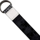 YOGA DESIGN LAB | The Yoga Strap | Luxurious, Extra Long, Super Soft, Eco Printed | Studio Quality, Adjustable | Safely Stretch Further and Hold Longer | 8 ft Long (Mandala Black, 8ft)