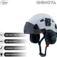 UNINOVA Arborist Helmet Forestry Helmet Chainsaw Helmet with Visor and Earmuffs,OSHA Safety Hard Hat Helmet for Logging Trimming Mowing Climbing Tree Service Garden Work