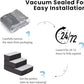 3-Step Adjustable Dog Stairs for Sofa and Couch, Dog Steps for Small Dogs and Cats, Foldable Pet Stairs for Low Bed Climbing, Non-Slip Pet Step Indoor, Grey