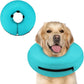 Supet Inflatable Dog Cone Collar Alternative After Surgery, Dog Neck Donut Collar Recovery E Collar to Stop Licking, Soft Dog Cone for Medium Large Dogs