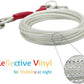 Petest 25ft Reflective Tie-Out Cable for Super Dogs Up to 250 Pounds