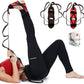 Foot and Calf Fascia Stretcher for Plantar Fasciitis, Physiotherapy Stretching Strap, Yoga Stretch Strap Improves Strength and Relief to Heel Spurs, Calf, Thigh and Hip (Red)