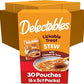 Hartz Delectables Stew Chicken & Tuna Lickable Wet Cat Treats, 30 Count