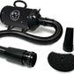 Flying Pig High Velocity Dog Pet Grooming Dryer w/Heater (Flying One, Black w/White Logo)