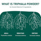 HANDPICK Triphala Powder (397g/14oz) Non GMO, Gluten Free, 100% Raw, Sourced from India, Herbal Formula of Amla, Haritaki, Bibhitaki, Packed in Resealable Zip Lock Pouch