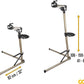 BikeHand Bike Repair Stand | Lightweight & 360 Adjustable Home Bicycle Mechanics Workstand w/Magnetic Tool Plate | Quick Release Portable Bike Maintenance Stand for Mountain & Road Bike