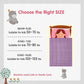 yescool Weighted Blanket (10 lbs, 41" x 60", Purple) Cooling Heavy Blanket for Sleeping Perfect for 90-110 lbs, Breathable Blanket with Premium Glass Bead, Machine Washable