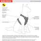 EzyDog Drive Dog Car Harness – Crash Tested and Certified (US-FMVSS 213) Dog Seat Belt Harness for Safe Travel, Adjustable with Padded Comfort (Large)