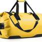 Gonex 40L 60L 80L Extra Large Waterproof Duffle Travel Dry Duffel Bag Heavy Duty Bag with Durable Straps & Handles for Kayaking Paddleboarding Boating Rafting Fishing
