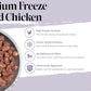 Freeze Dried Raw Dog Food - Premium Chicken Flavor with High Protein & Grain Free Dog Food for Small or Large Breeds and Picky Eaters - Versatile as Meal Topper, Pet Snack & Treats, 5 Oz