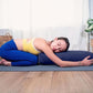 Sol Living Yoga Bolster Pillow Rectangular Meditation Cushion Cotton Meditation Accessories for Restorative Yoga Meditation Pillow Yoga Pillow Firm Body Pillow Bolster Pillow for Legs Removable Cover