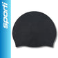 Sporti Silicone Swim Cap for Kids, Unisex Youth Swimming Cap, Protection Bathing Caps for Your Children, Aged 2-10