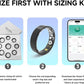 MUMU Smart Ring Sizing Kit for Women Men,Fitness Tracker Ring for Sport Monitoring,Choose Sizes 7 to 13,No Subscription Fee, IP68 Waterproof Smart Ring for iPhone & Android(Only Sizing Kit)