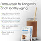 Prolon Longevity Plant Based Protein Powder | Muscle Synthesis & Repair, Healthy Aging, Boost Performance | Vitamins, Gluten Free, Amino Acids, Antioxidants | 25g of Protein | Berry, 12 Packets