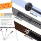 Trekking Poles - 1pc Sports Aluminium 7075 Anti Shock Walking Trekking Hiking Stick Pole,Ultralight Alpenstock,Adjustable Quick,Single Collapsible Pole