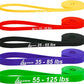 LEZER Resistance Bands - Pull Up Bands for Home Gym Fitness, Stretching, Physical Therapy & Training - Includes Instruction