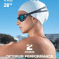 ZIONOR Swim Goggles, G1 SE Swimming Goggles Anti-fog for Adult Men Women