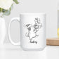 Customized Name Dog Accent Ceramic Mug Gift For Dog Lover Mom Dad, Personalized Dogs Animal White Coffee Mug 11 Oz 15 Oz, Awesome Puppy Travel Cup Gift For Birthday/Holiday/Anniversary, Dogs Cup