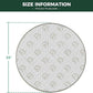 FXW Washable Pee Pads for Dogs, Puppy Pads with Super Absorbent, Specifically Designed for Whelping Box, 39" Round, Khaki, 2 Packs