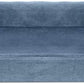 Furhaven Cooling Gel Dog Bed for Large/Medium Dogs w/ Removable Bolsters & Washable Cover, For Dogs Up to 55 lbs - Faux Fur & Velvet Sofa - Harbor Blue, Large