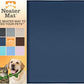 Neater Pet Brands Neater Mat Pet Mats for Food and Water, Cat & Dog Bowl Mat Waterproof Silicone, Feeding Tray, Dog Food Mats for Floors, Placemat w/Raised Edge for Under Bowls, 19” x 12”, Dark Blue