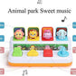 Animal Park Interactive Pop Up Music Toy,Up- Early Education Activity Center Toy, Ages 7 8 9 10 11 12 Months and up Infant Toddlers Toys.