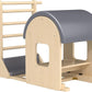 Pilates Barrel, Pilates Spine Corrector is Designed for People who Work in Offices, Pilates Arc Corrects Posture, Relaxes,Stretches to Make The Spine Soft and Supple- Sturdy Solid-3h09n1