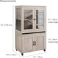 unipaws Ferret Cage with Storage, Large Vertical Hamster Cage, Iguana, Rabbits, Chinchillas, Pet Rats, Guinea Pigs - Multi-Level Small Animal Cage with Ramps, Platforms, and Wheels