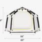 Veer Basecamp | JPMA Certified Portable Pop Up Play Yard/Play Pen for Babies, Toddlers and Kids | Indoor and Outdoor Use | Shade Canopy | Keeps Bugs Out | Playard Safety Certified