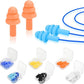 Ear Plugs for Swimming,Sleeping Noise Cancelling,Snoring,Shoting,Working, Reusable Silicone Earplugs, Super Soft Ear Plug for Noise Reduction, Ears Protection (6 Pairs)
