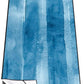 QiyI Yoga Mat Towel with Corner Pockets, Non Slip Sweat Absorbent Hot Yoga Towels, Soft Yoga Blankets with Travel Bag, Skidless Mat Cover for Workout, Gym, Fitness - 70"x26", Blue Tie Dye