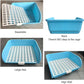 Amakunft Large Rabbit Litter Box, Small Animal Potty Trainer, Bunny Corner Toilet Box for cage, Small Pet Pan for Ferret/Guinea Pig/Chinchilla/Galesaur