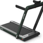 GYMAX Walking Pad, 2.25HP Dual Display Foldable Treadmill for Home with Remote/Smart App Control, Portable Compact Treadmill for Office Under Desk, Folding Running Machine for Small Spaces