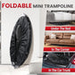 Trampoline, Portable Fitnes Foldable Trampoline in-Home Mini Rebounder, Exercise Trampoline for Kid/Adults, 40" Max Load 330lbs