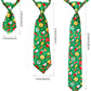 PET SHOW 10pcs Pack Christmas Big Dog Ties Neckties for Large Breed Dogs XL Adjustable Holiday Grooming Accessories Neck Ties Bowties Girl Boy Festival Costumes Photography Party Gift Favor