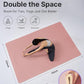 YOTTOY Large Yoga Mat (75 * 52 * 1/2inch),Extra Wide TPE Exercise Mat,Non-Slip Workout Mat for Pilates, Fitness, Barefoot, Home Gym Studio with Strap and Towel