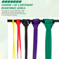 Pull Up Assist Bands with 5 Size, Resistance Band, Loop Power Exercise Band, for Home Gym Fitness, Stretching, Physical Therapy & Training