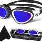 WIN.MAX Polarized Swimming Goggles Swim Pool Goggles Anti Fog Anti UV No Leakage Clear Vision for Men Women Adults Teenagers