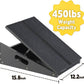 Wood Slant Board Calf Stretcher - Professional Calf Stretcher Slant Board for Physical Therapy, Incline Stretching, and Rehabilitation Exercises - Durable and Adjustable Balance Tool