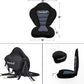 Universal Deluxe Kayak Seat Cushion with Storage Bag for Kayak,Padded Boat,SUP,Canoe,Fishing Boat,Seats with 4 Adjustable Straps