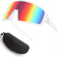 Karsaer Vision Sports Sunglasses Cycling Glasses Baseball Softball Sunglasses Unisex for Adult Youth Kids Boys Girls 8-16