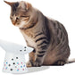 Necoichi Extra Wide Raised Cat Food Bowl, Elevated, Prevent Neck & Whisker Fatigue, Dishwasher and Microwave Safe, No.1 Seller in Japan! (Colorful Dots Limited Edition, Extra Wide Tilted)