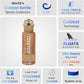 Coldest Insulated Water Bottle with Straw Lid - Stainless Steel Metal Insulated Bottle for Men & Women (Executive Wood, 32 oz)