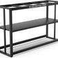 Akenow 55-75 Gallon Fish Tank Stand with Storage Shelf, 48.5 x14.9 x 29.2 Inch Aquarium Stand, Turtle Tank, Reptile Terrariums and Breeder Tank Stand,980LBS Capacity, Black
