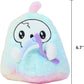 DODODOLA Dog Toys Puppy Toys Cute Squeaky Dog Toy with Crinkle Paper Stuffed Plush Halloween Dog Toys for Small Medium Large Dogs
