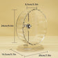 Silent Hamster Wheel – 9.5 Inch Syrian Hamster Running Wheel, Anti-Skid & Height Adjustable, Easy to Clean (9.5inch)